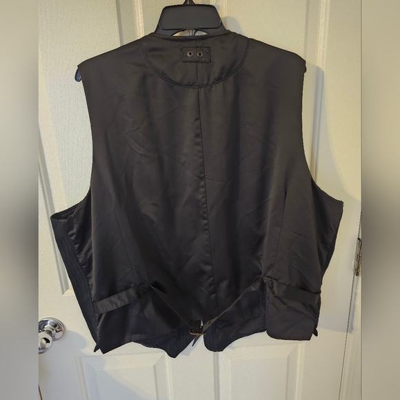 VTG CONVERSE ONE STAR PIN STRIPED VEST - MEN'S SIZE XXL - Picture 4 of 5